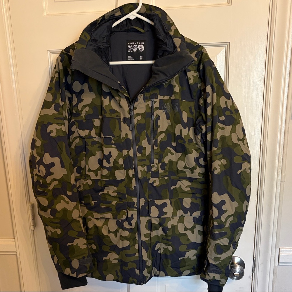 Mountain Hardwear Firefall 2 Insulated Camouflage Ski/Snow Jacket